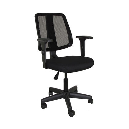Cadeira Executiva Flip Light Tela Preta com Braços Reguláveis- Cavaletti