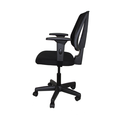 Cadeira Executiva Flip Light Tela Preta com Braços Reguláveis- Cavaletti