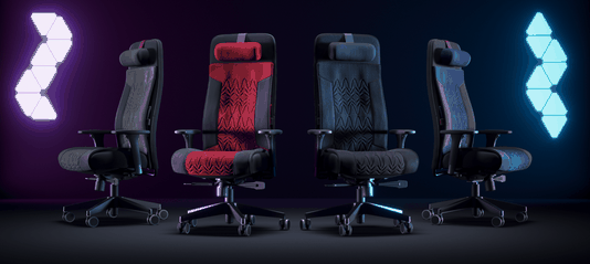 Cadeira Giratória Way Gamer Ergonômica Cinza- Cavaletti