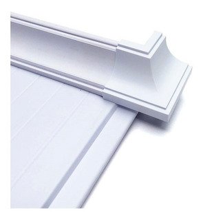 Canto Forro PVC Externo 40 X 40mm Branco