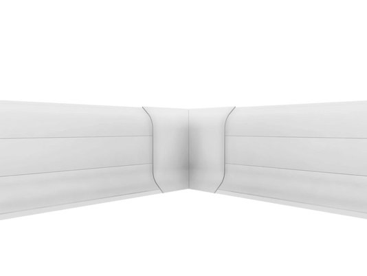 Canto Forro PVC interno 40 X 40mm Branco