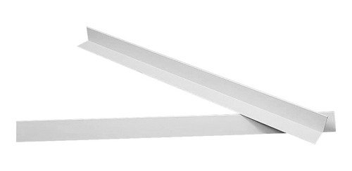 Cantoneira de PVC Branca 35x35mm - Barra com 3mts