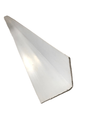 Cantoneira de PVC Branca 38x38x2,6mm - Barra com 6mts