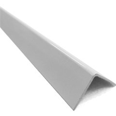 Cantoneira de PVC Branca 38x38x2,6mm - Barra com 6mts
