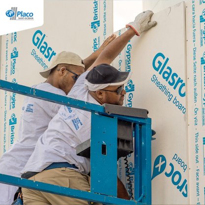 Chapa Gesso Glasroc X 1200x2400x12,5mm Placo- M2