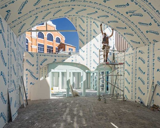 Chapa Gesso Glasroc X 1200x2400x12,5mm Placo- M2