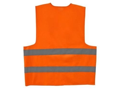 Colete Refletivo Tipo Jaqueta Laranja- Valor P/ Unidade