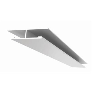 Emenda rígida PVC 63x6000x1mm Branco-  barra c/ 6mts
