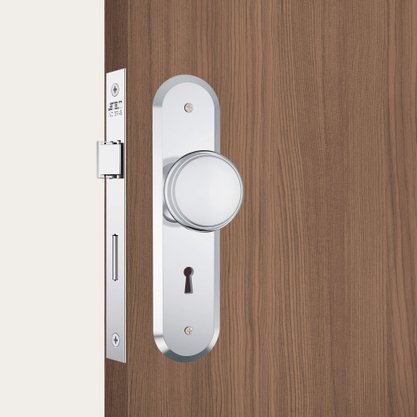 Fechadura 1801/08 Espelho Bola Fixa Inox Stam