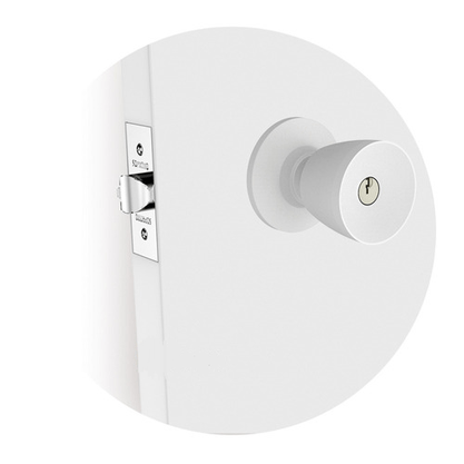 Fechadura Tubular Lockwell 90mm Branca