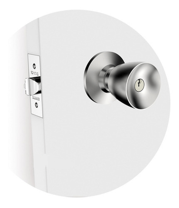 Fechadura Tubular Lockwell 90mm Cromada