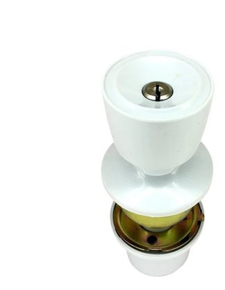 Fechadura Tubular Vouga 90mm Branca