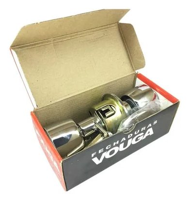 Fechadura Tubular Vouga 90mm Cromada