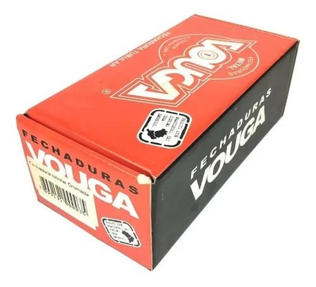 Fechadura Tubular Vouga 90mm Cromada