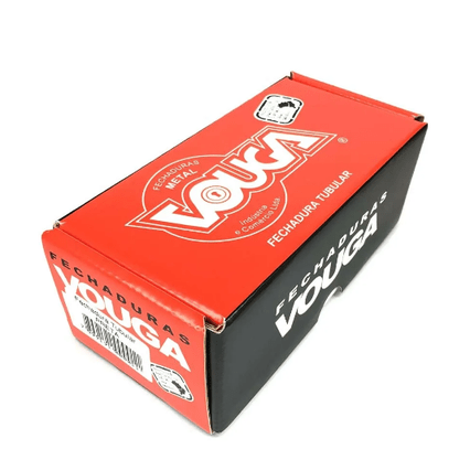 Fechadura Tubular Vouga 90mm Preta