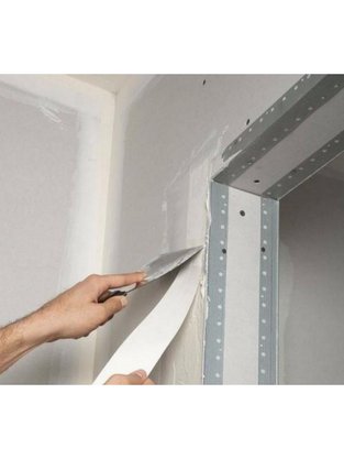 Fita de papel p/ juntas drywall 50x150000mm Placo-rolo