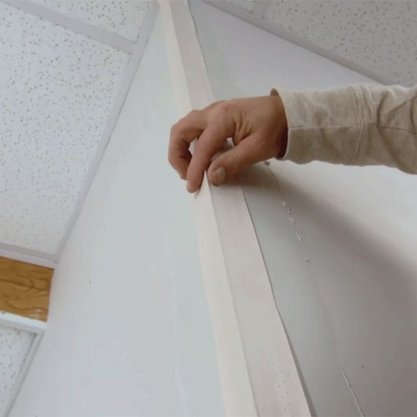 Fita de papel p/ juntas drywall 50x150000mm Placo-rolo