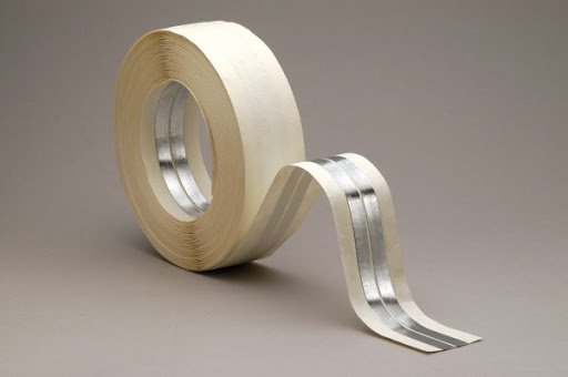 Fita Papel Canto para Gesso Drywall 50x30000mm- Rolo