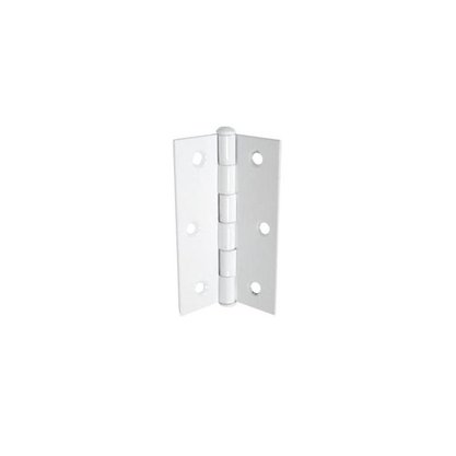 Kit com 3 Dobradiças 76x48mm Branca para Portas
