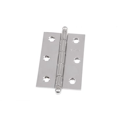 Kit com 3 Dobradiças 89x57mm Zincada para Portas