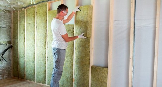 Lã de Rocha semi-rígido 1200X600x50mm verde-por placa