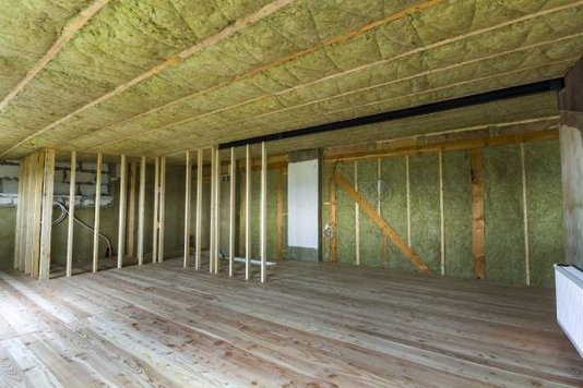 Lã de Rocha semi-rígido 1200X600x50mm verde-por placa