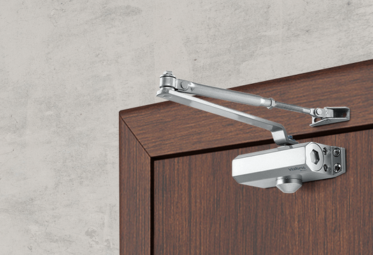 Mola Aérea Hidráulica Dorma TS Compakt para Portas de 70cm a 110cm Branca