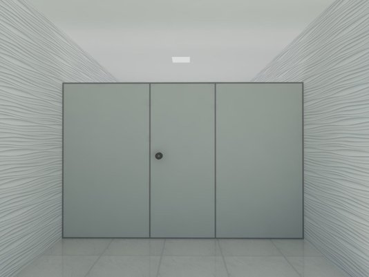 Painel divisória Eucatex 1200x2110x35mm Cristal - M2