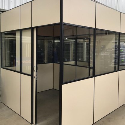 Painel divisória Eucatex 1200x2110x35mm Areia Jundiaí - M2