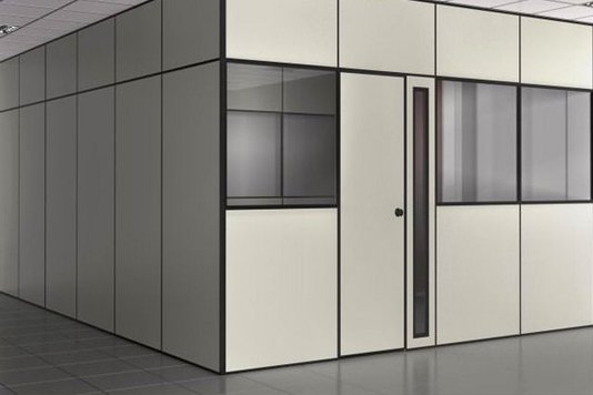 Painel divisória Eucatex 1200x2110x35mm Areia Jundiaí - M2