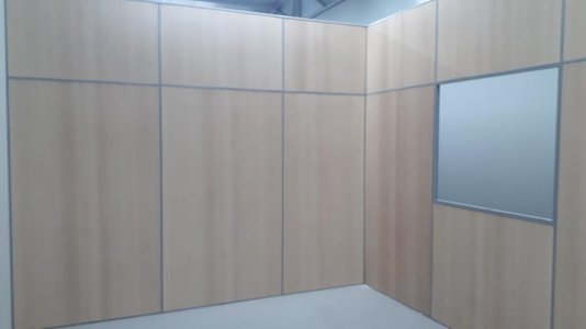 Painel divisória Eucatex 1200x2110x35mm Carvalho Maiorca - M2