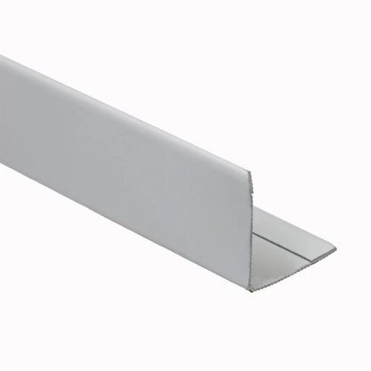 Perfil clicado Cantoneira TF38 Forro modular 22x3000x20mm Branco-3mts