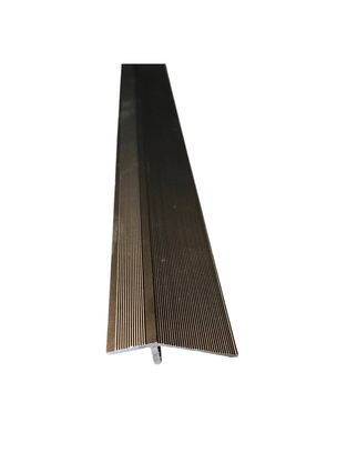 Perfil de Alumínio Redutor 35x3000mm Fumê- Barra com 3mts