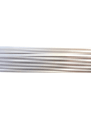 Perfil de Alumínio Redutor 35x3000mm Prata- Barra com 3mts
