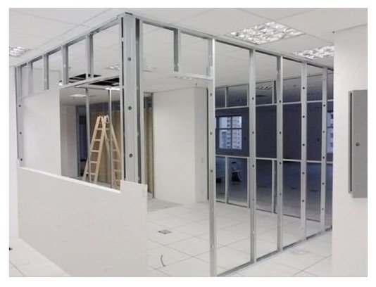 Perfil drywall guia 30x48x3000mm-perfil com 3mts