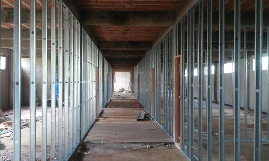 Perfil drywall montante 37x48x3000mm-perfil com 3mts