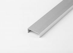 Perfil Requadro liso Alumínio p Divisória DV-111 37,3x6000mm-6mts
