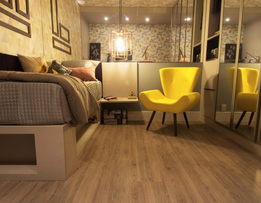 Piso Laminado click Evidence 217x1357x7mm Carvalho Canela Eucafloor
