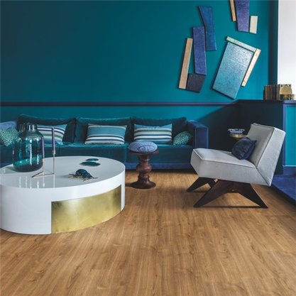 Piso Laminado Click Premiere 215x1200x6,5mm Malta Quick Step