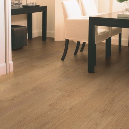 Piso Laminado click Smart 190x1200x7mm Carvalho Natural Envernizado Quick Step