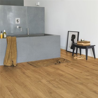 Piso Laminado Impressive 190x1380x8mm Quick Step Carvalho Clássico Natural