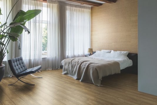 Piso Laminado Impressive 190x1380x8mm Quick Step Carvalho Marrom Acinzentado