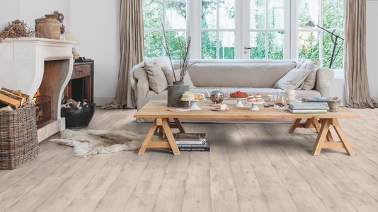 Piso Laminado Impressive 190x1380x8mm Quick Step Concreto Amadeirado