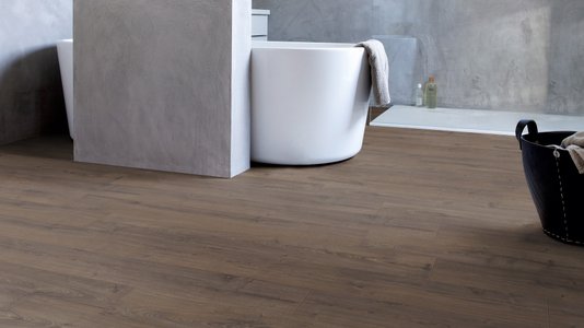 Piso Laminado Impressive 190x1380x8mm Quick Step Marrom Classico