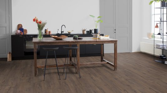 Piso Laminado Impressive 190x1380x8mm Quick Step Marrom Classico