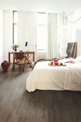 Piso Laminado Impressive 190x1380x8mm Quick Step Marrom Classico