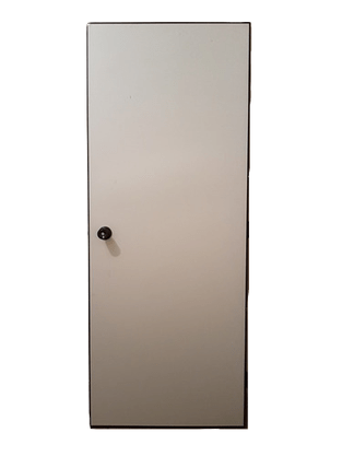 Porta Eucatex 820X2110x35mm Cristal