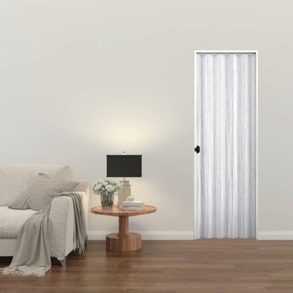 Porta sanfonada PVC 2,10m Mont Blanc-Plasbil