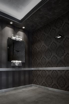 Rodameio Boiserie de PU S2 10x25x2000mm Branco Gart-2m