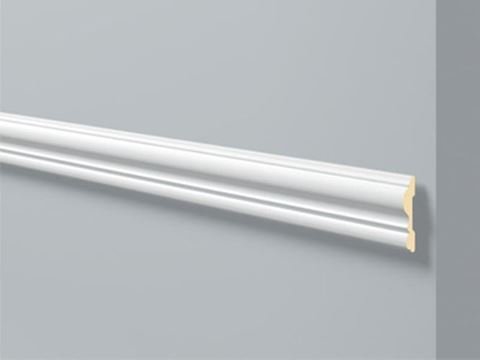 Rodameio Boiserie de PU S8 20x80x2000mm Branco Gart-2m